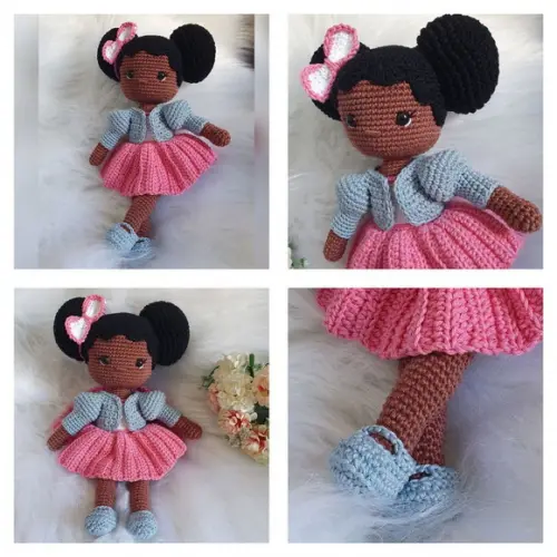 Boneca Zoe Amigurumi