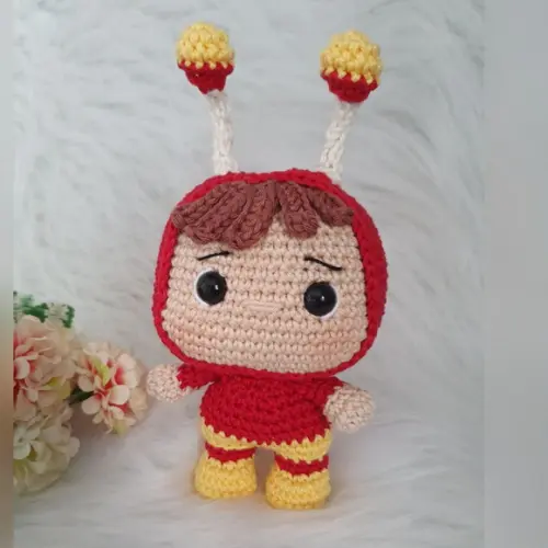 Boneco Chapolin Amigurumi