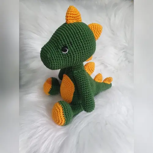 Dinossauro Amigurumi