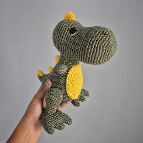 Dinossauro Trex Amigurumi