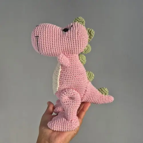 Dinossauro Trex Amigurumi de croche