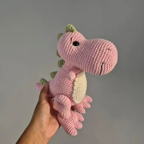 Dinossauro Trex Amigurumi