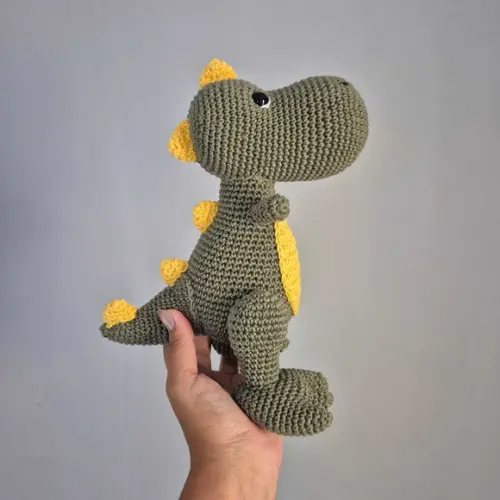 Dinossauro Trex Amigurumi de croche
