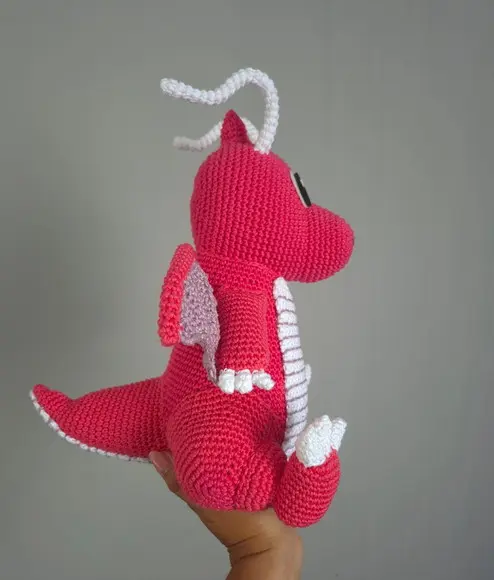 Dragão Amigurumi – Crochê Artesanal Exclusivo