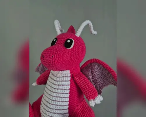 Dragão Amigurumi – Crochê Artesanal Exclusivo