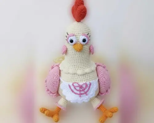 Galinha Amigurumi