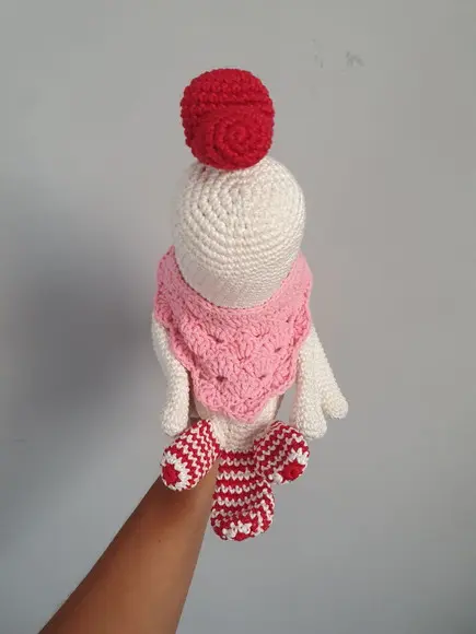 Galinha Amigurumi – Crochê Artesanal Exc