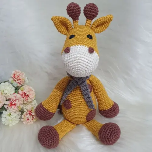 Girafa amigurumi