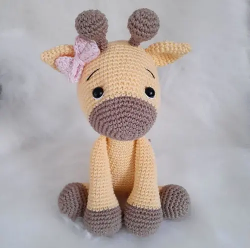 Girafa Amigurumi