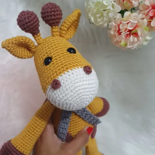 Girafa amigurumi