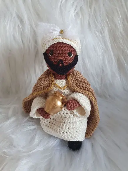 Três Reis Magos Amigurumi – Artesanato Exclusivo em Crochê