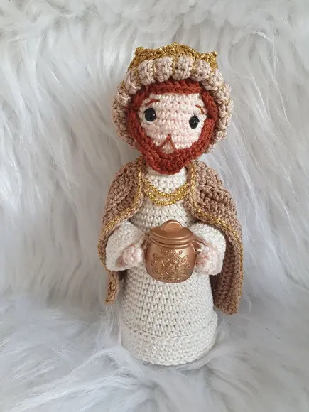 Três Reis Magos Amigurumi – Artesanato Exclusivo em Crochê