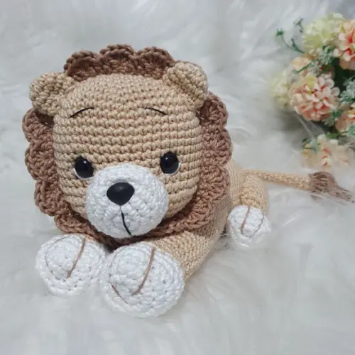 Leão Amigurumi