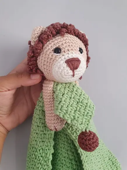 Naninha Amigurumi Leão