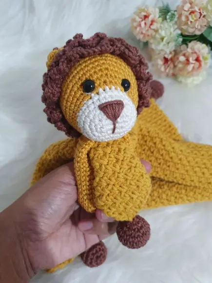 Naninha Amigurumi Leão
