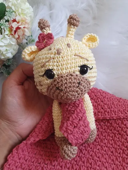 Naninha Amigurumi Girafa