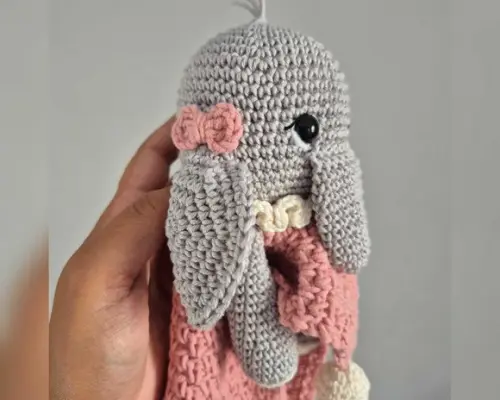 Naninha Elefante Amigurumi