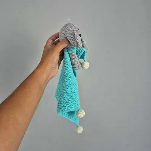 Naninha Elefante Amigurumi