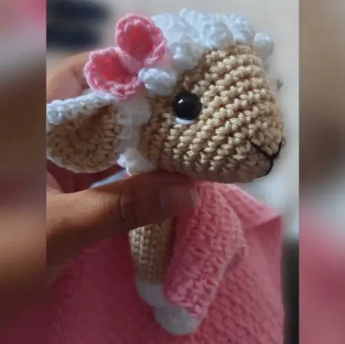 Naninha Ovelha Amigurumi