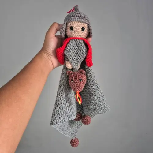 Naninha São Jorge Amigurumi