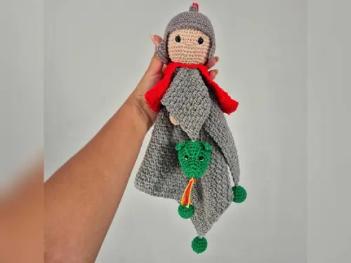 Naninha São Jorge Amigurumi