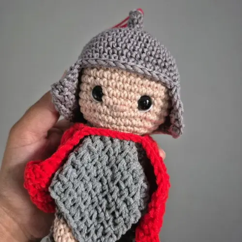 Naninha São Jorge Amigurumi