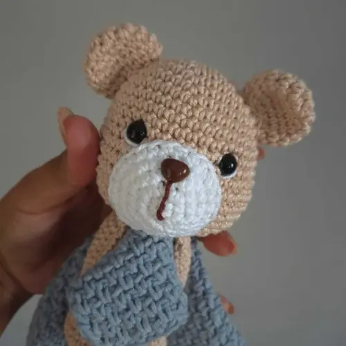 Naninha Urso Amigurumi