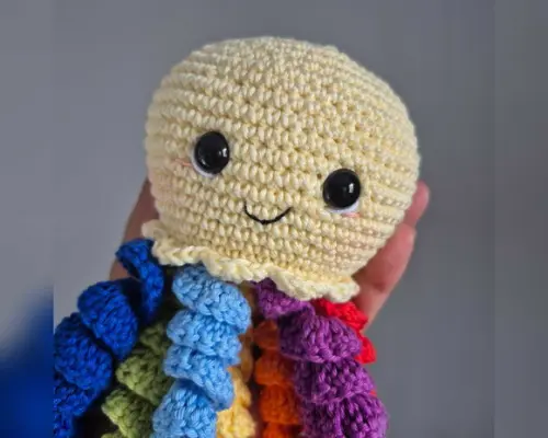 Polvo Crochê Amigurumi