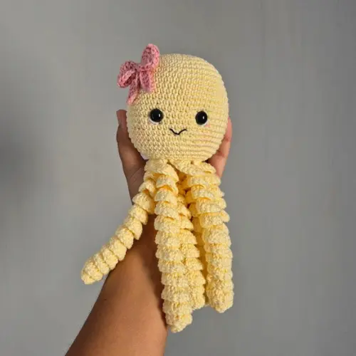 Polvo Crochê Amigurumi