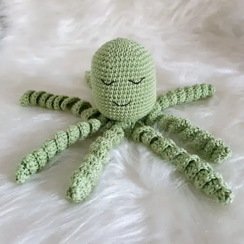 Polvo Crochê Amigurumi