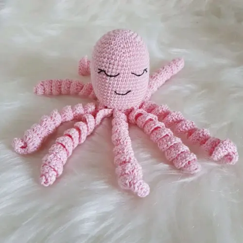Polvo Crochê Amigurumi