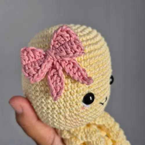 Polvo Crochê Amigurumi
