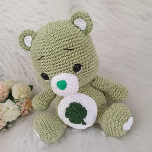 Urso Boa Sorte Amigurumi Ursinho Carinhosos