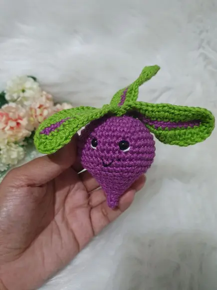 Verduras e Legumes Amigurumi