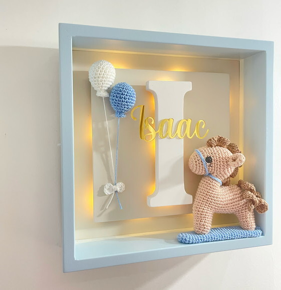 Enfeite Porta Maternidade com Luz de Led