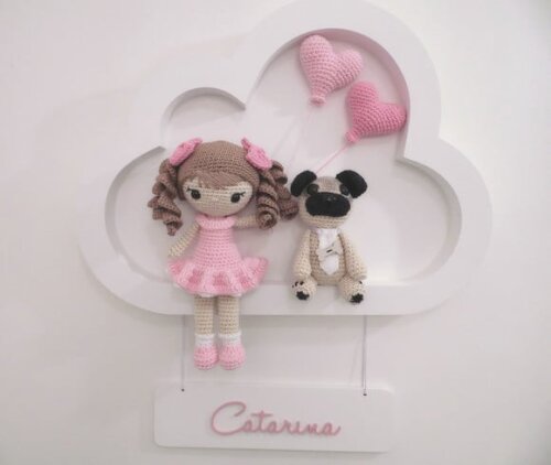 Enfeite de Porta de Maternidade