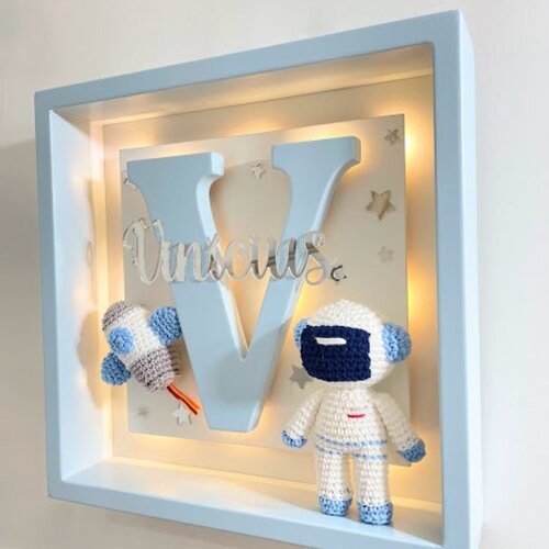 Enfeite Porta Maternidade com Luz de Led