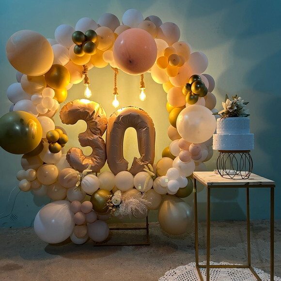 Decoração Idade Adulto/noivado/casamento- Tons Pastéis-alugu