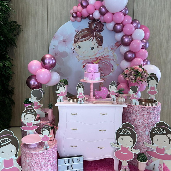 Mesa de Decoração Bailarina - Aluguel
