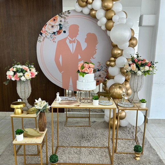 Mesa de Decoração Bodas/casamento - Aluguel