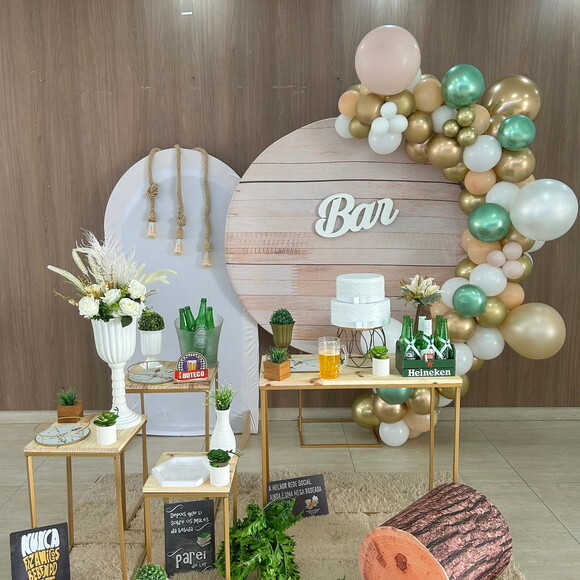 Mesa de Decoração Boteco/ Bar - Aluguel