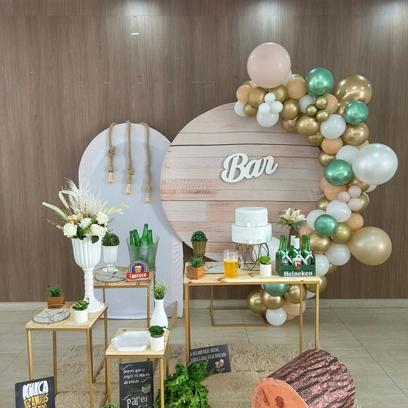 Mesa de Decoração Boteco/ Bar - Aluguel