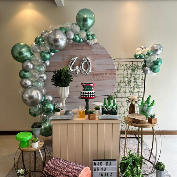 Mesa de Decoração Chá Bar/ Boteco - Aluguel
