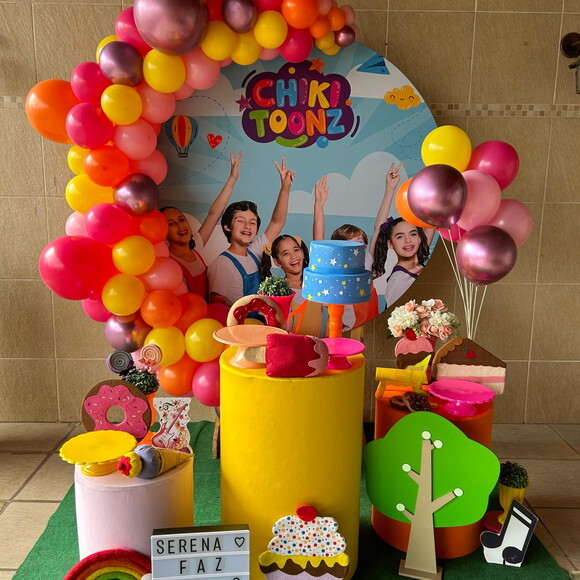 Mesa de Decoração Chikitoonz - Aluguel