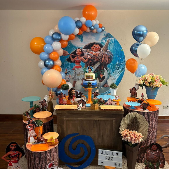 Mesa de Decoração Moana - Aluguel