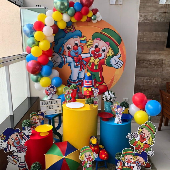 Mesa de Decoração Patati e Patatá - Aluguel