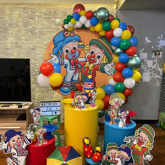 Mesa de Decoração Patati e Patatá - Aluguel