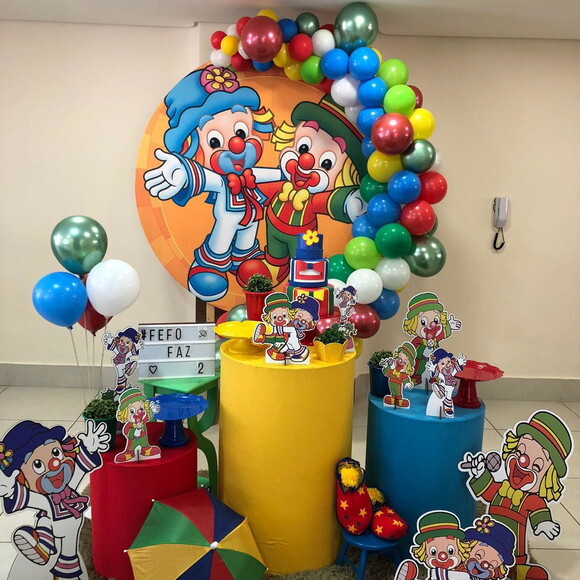 Mesa de Decoração Patati e Patatá - Aluguel
