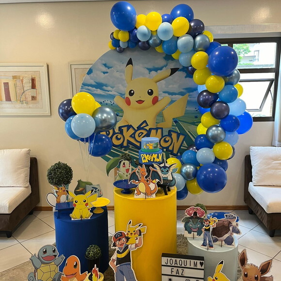 Mesa de Decoração Pokemon - Aluguel