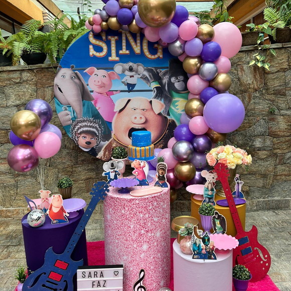 Mesa de Decoração Sing - Aluguel